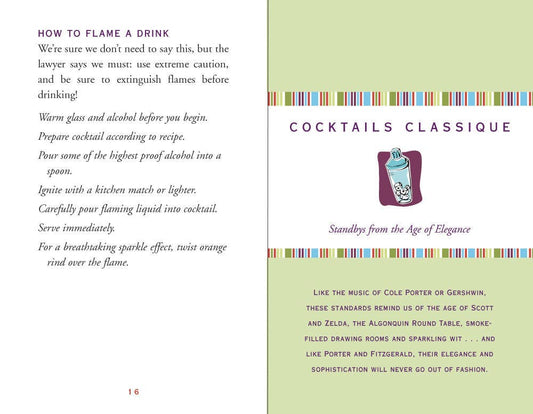 The Little Black Book Of Cocktails