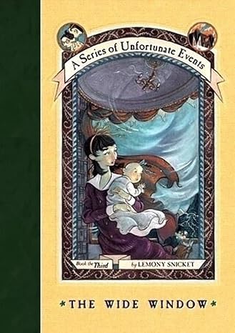 The Wide Window (A Series of Unfortunate Events) -Lemony Snicket Hardcover NEW