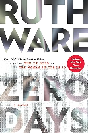 Zero Days -Ruth Ware Hardcover NEW