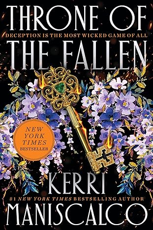 Throne of the Fallen (Prince of Sin, 1) -Kerri Maniscalco NEW Hardcover