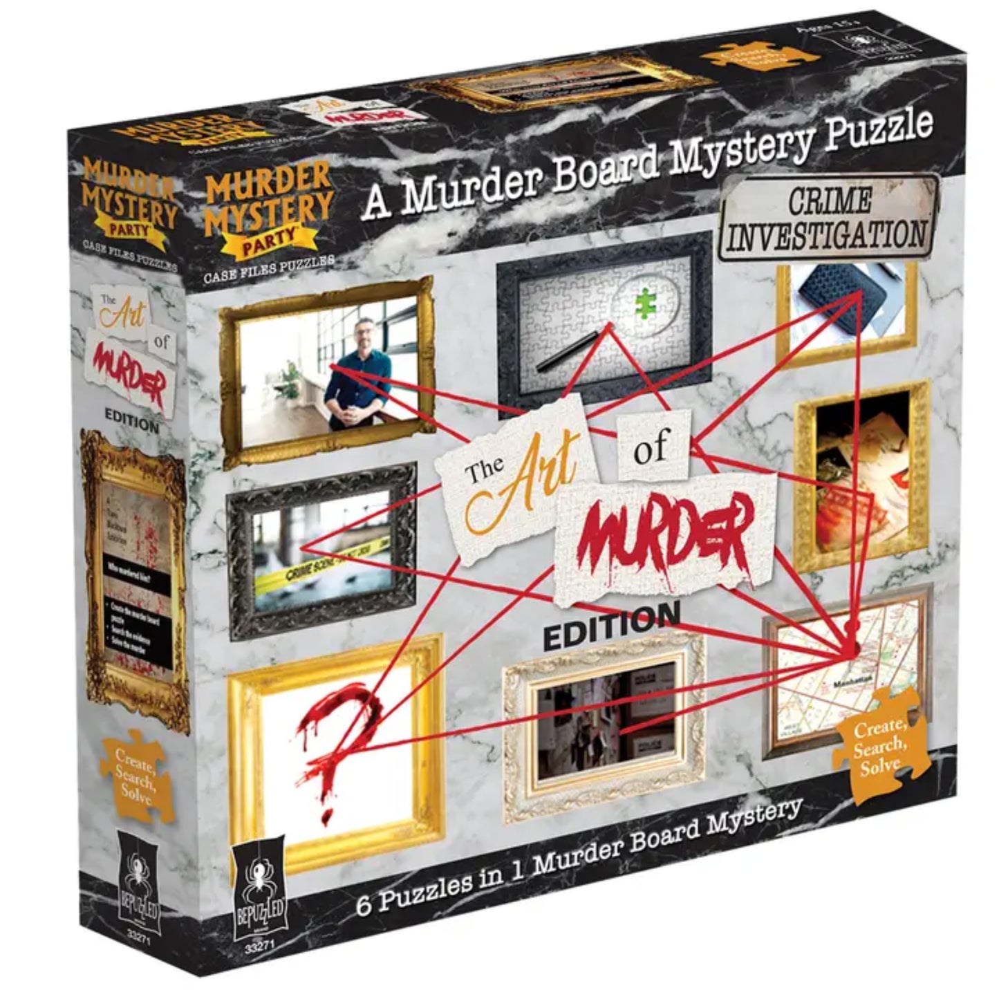 Case File Puzzle-The Art of Murder