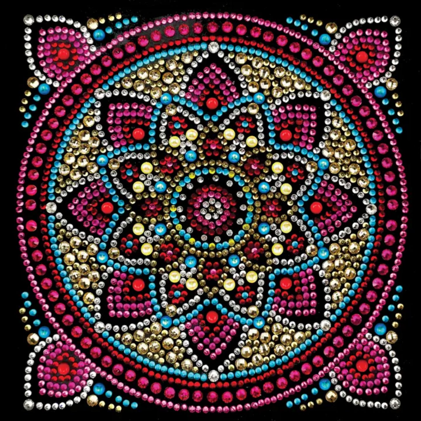 Crystal Art Card Kit: Mandala