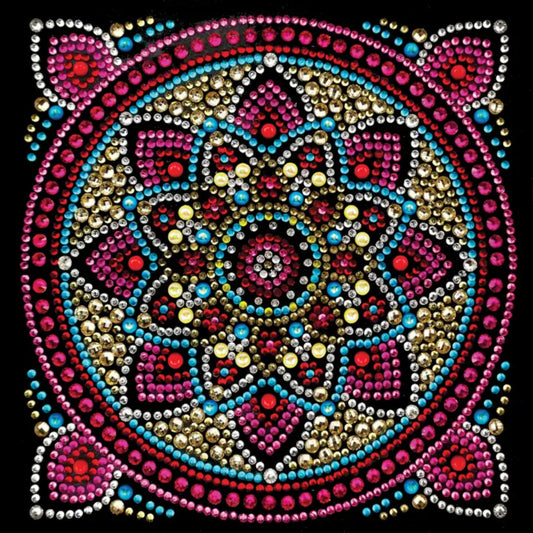 Crystal Art Card Kit: Mandala