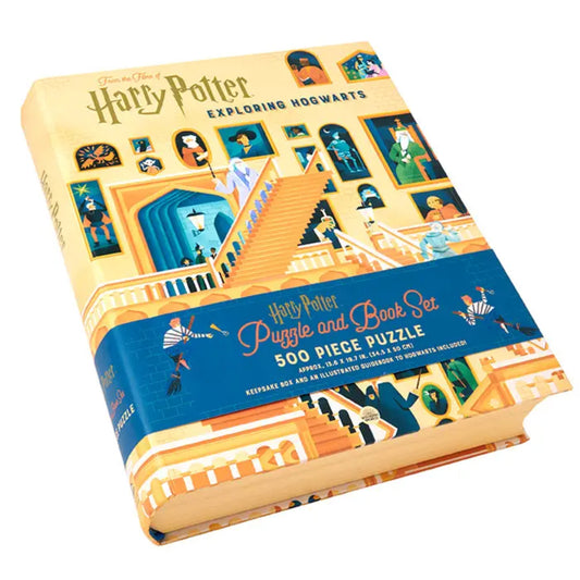 Exploring Hogwarts Puzzle and Book Set