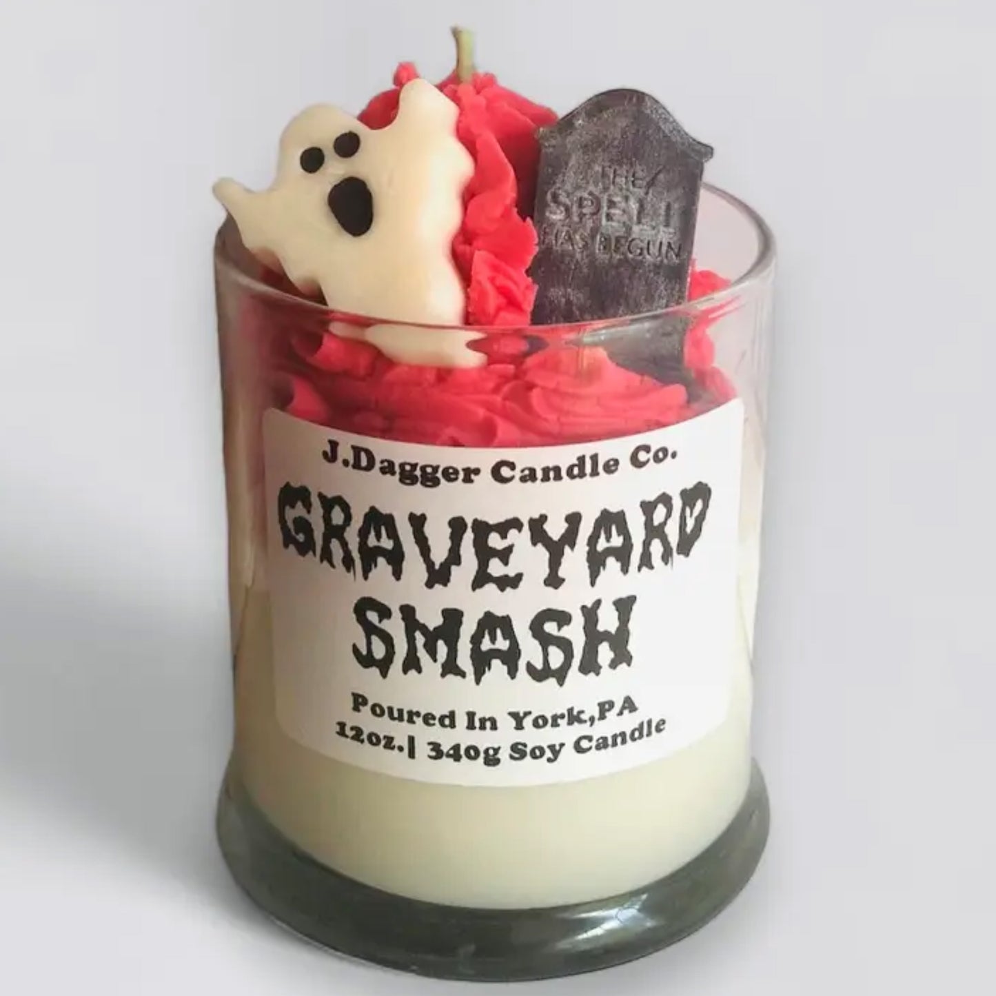 Graveyard Smash Halloween Soy Dessert Candles