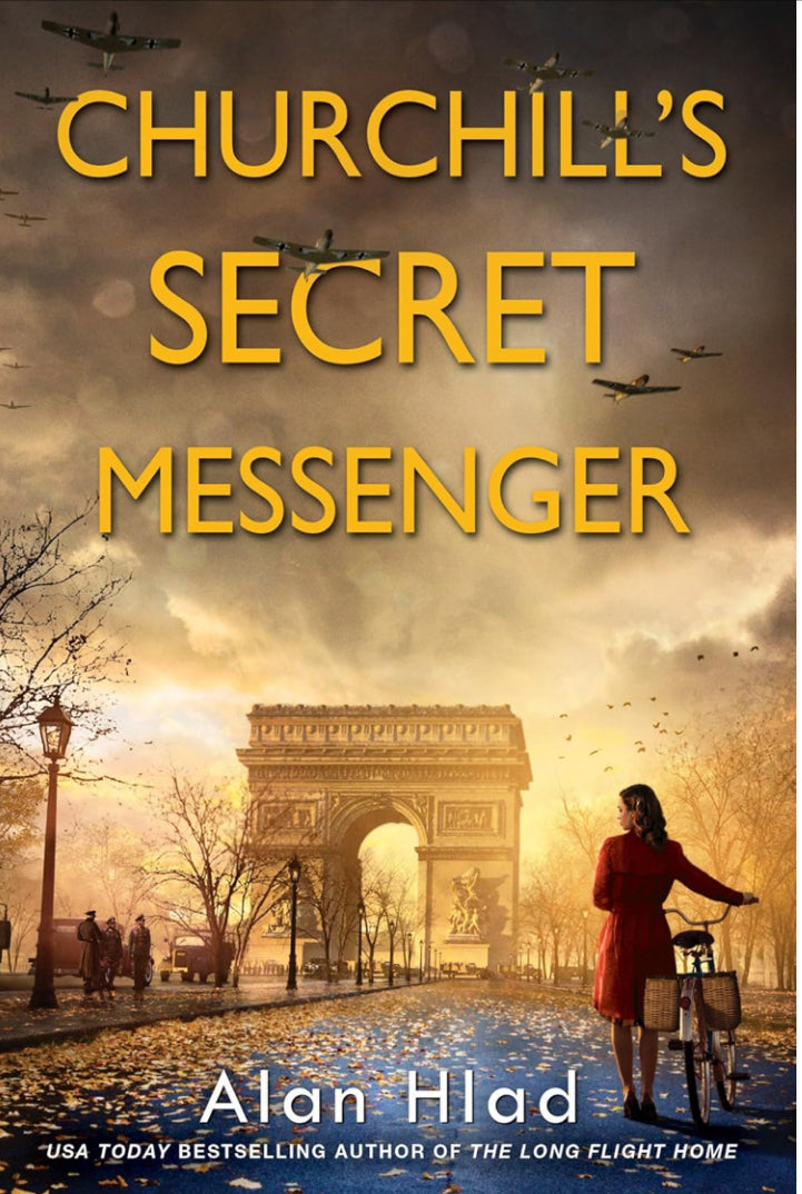 Churchill’s Secret Messenger - Alan Hlad - paperback NEW