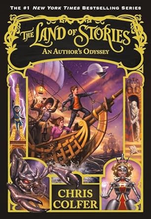 The Land of Stories : An Author's Odyssey - Chris Colfer - paperback NEW