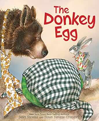 The Donkey Egg - Janet Stevens & Susan Stevens Crummel - Hardcover NEW