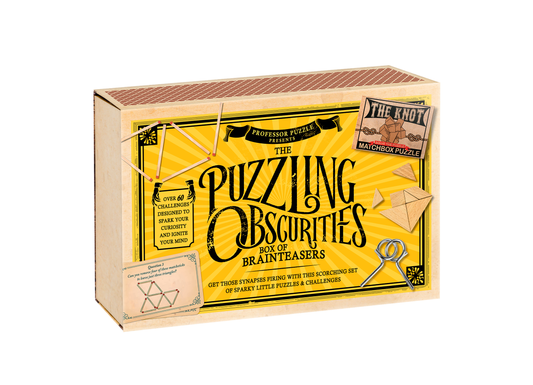 Puzzling Obscurities Mix of Brainteasers in Matchbox